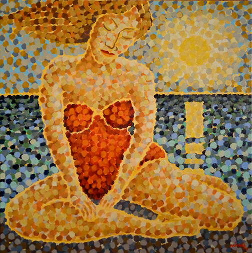 Minas Konsolas painting: Bain de Soleil