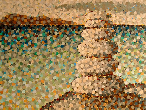 Minas Konsolas painting: Cairn