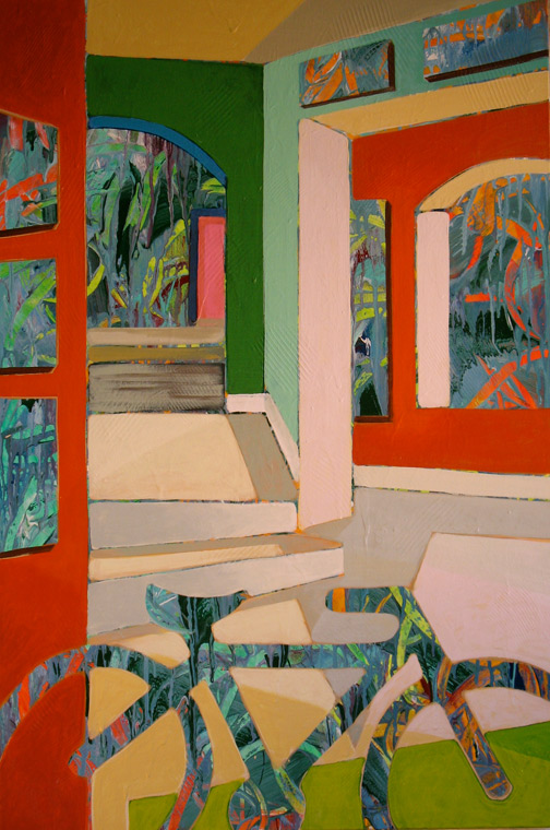 Minas Konsolas painting: Dream City Interior (Variation 5)