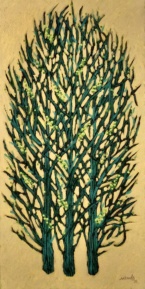 Minas Konsolas painting:  Branch 3