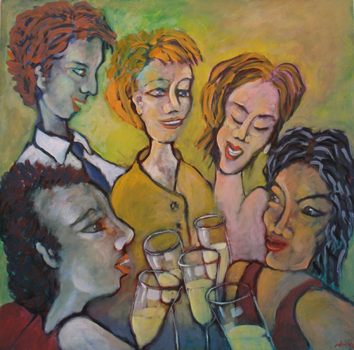 Minas Konsolas painting: Cheers