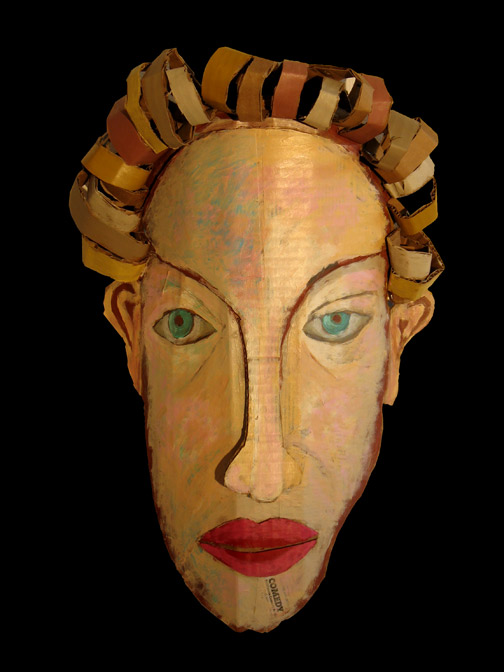 Minas Konsolas painting: Mask 5