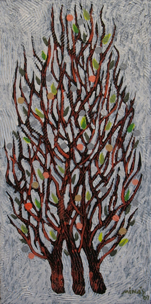 Minas Konsolas painting: Branch (Variation 4) 