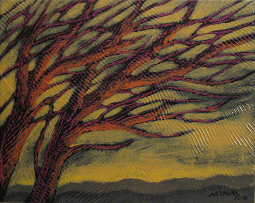 Minas Konsolas painting: They Went That a Way V9 