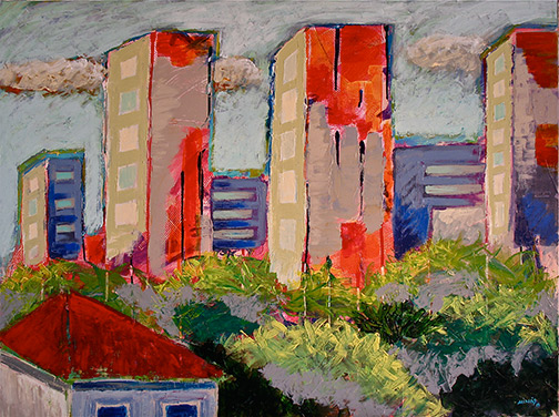 Minas Konsolas painting: Sonnet City 1