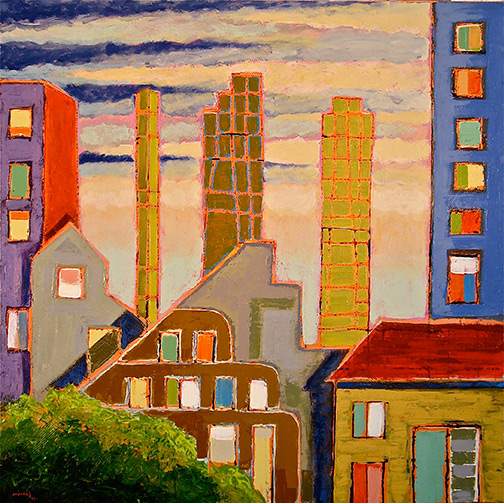 Minas Konsolas painting: Sonnet City 5