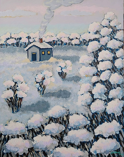 Minas Konsolas painting: By The Jolly Fire