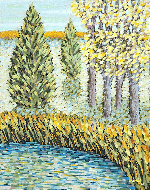 Minas Konsolas painting: Lake Corner