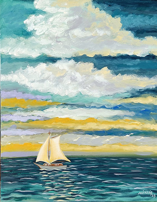 Minas Konsolas painting: Salty Breeze